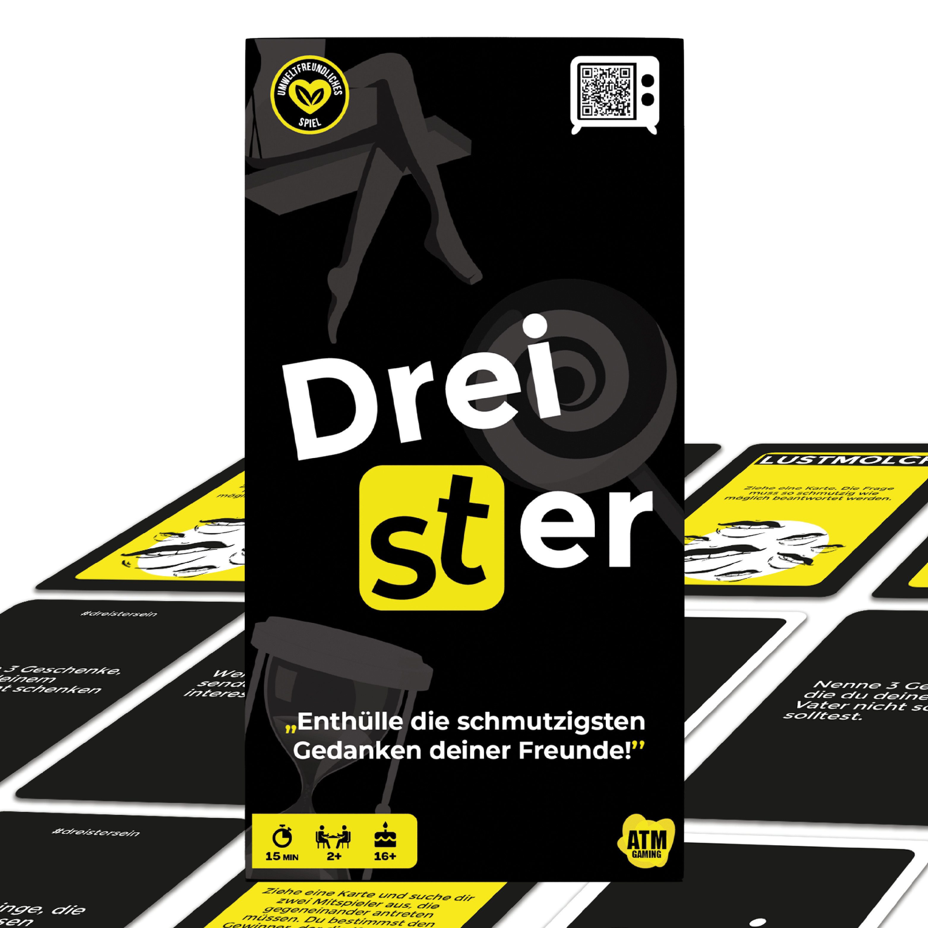 ATM GAMING Spiel Dreister - Das Partyspiel, Partyspiel, 480 Spielkarten für lustigen Игрыabend