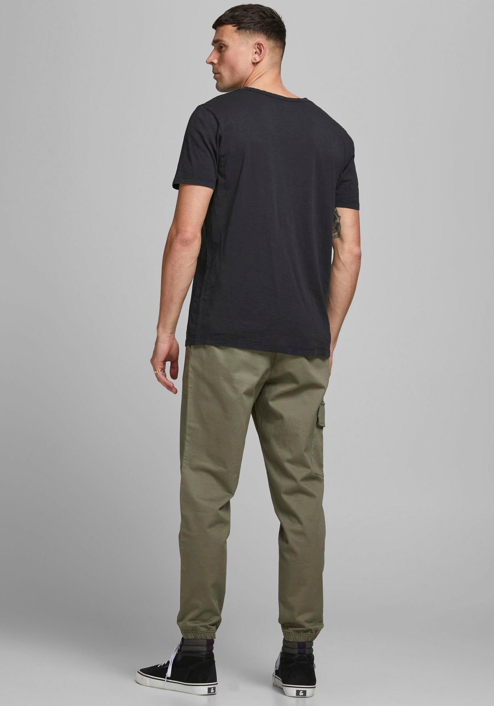 Jack & Jones T-Shirt SPLIT NECK günstig online kaufen