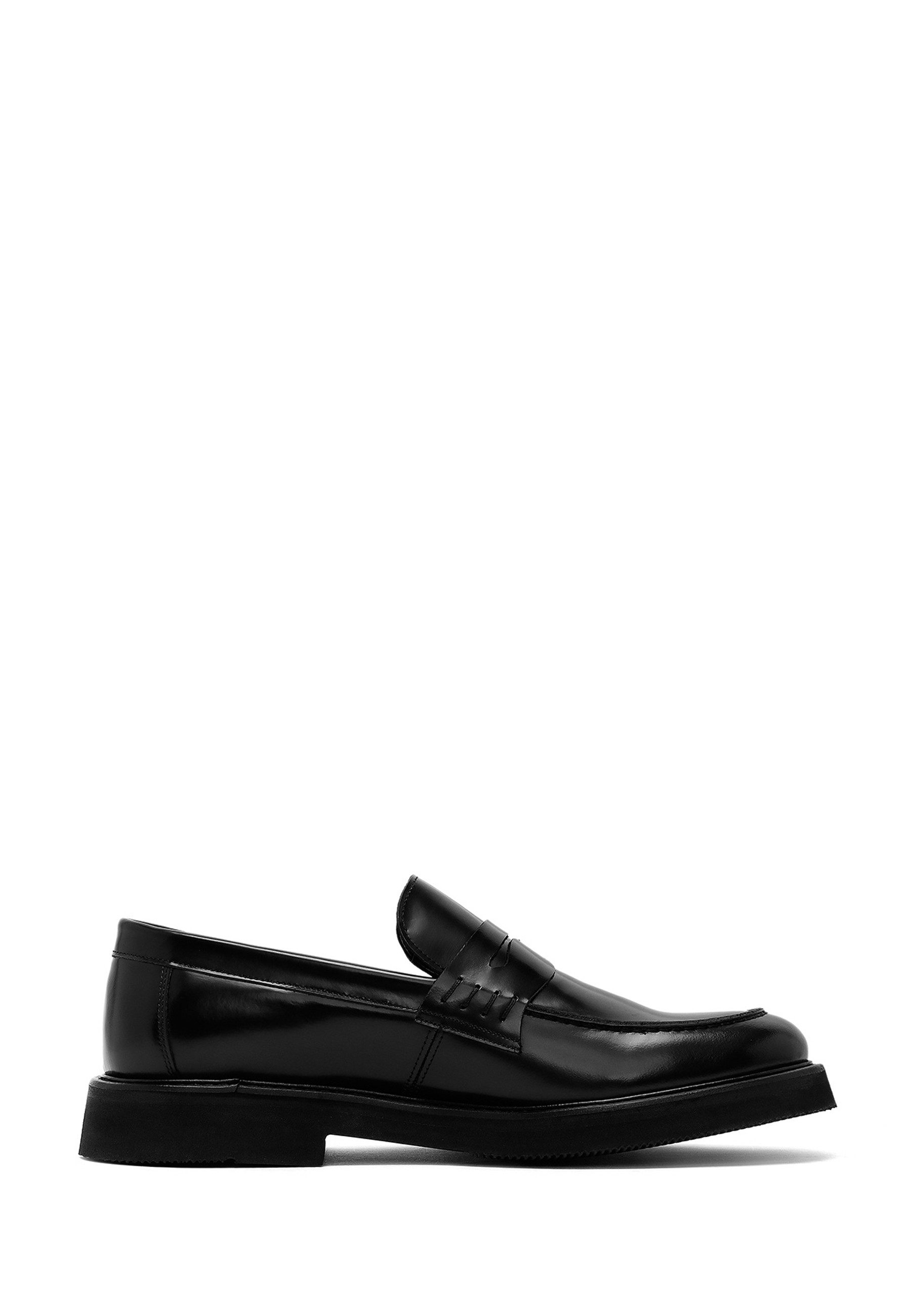 Derimod Lässige Loafer aus Leder Loafer Echtes Leder, Komfort-Innenfutter, EVA-Sohle, Slip-On-Stil