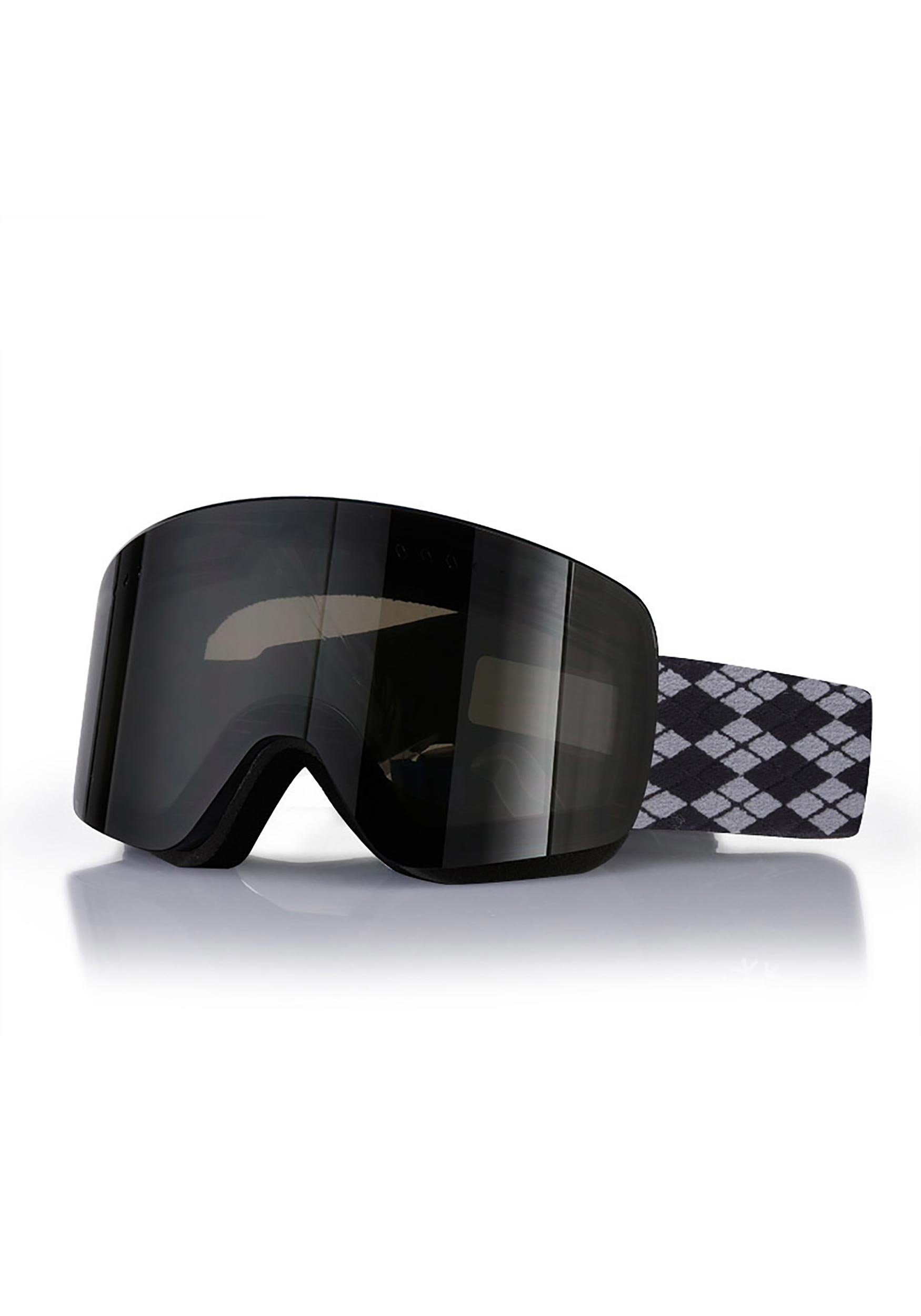 Snowboardbrille Objektiv Zweilagiges 7 Magnet Kugelförmiges Skibrille MAGICSHE Design