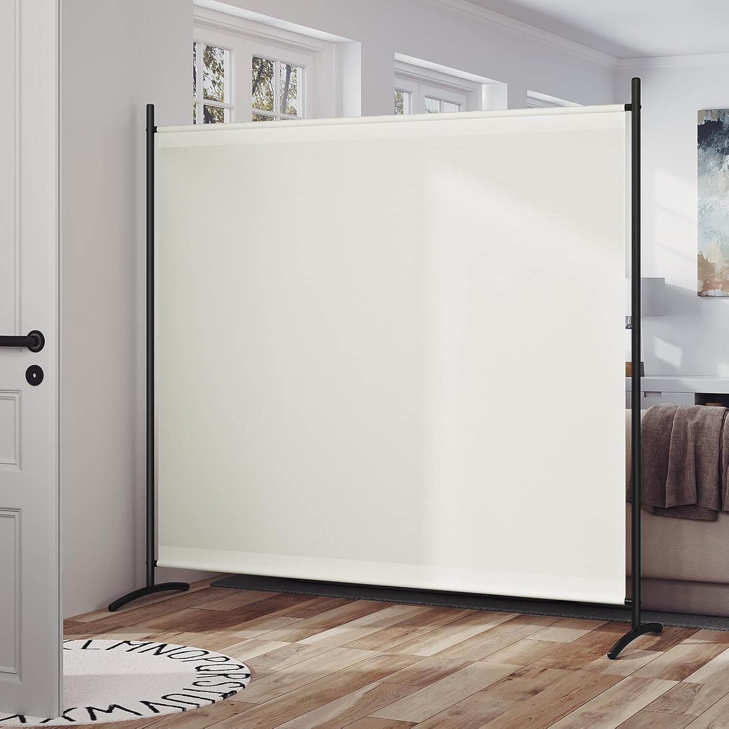 Woltu Paravent (1 St), Raumteiler freistehend, Sichtschutzwand 180x177 cm günstig online kaufen