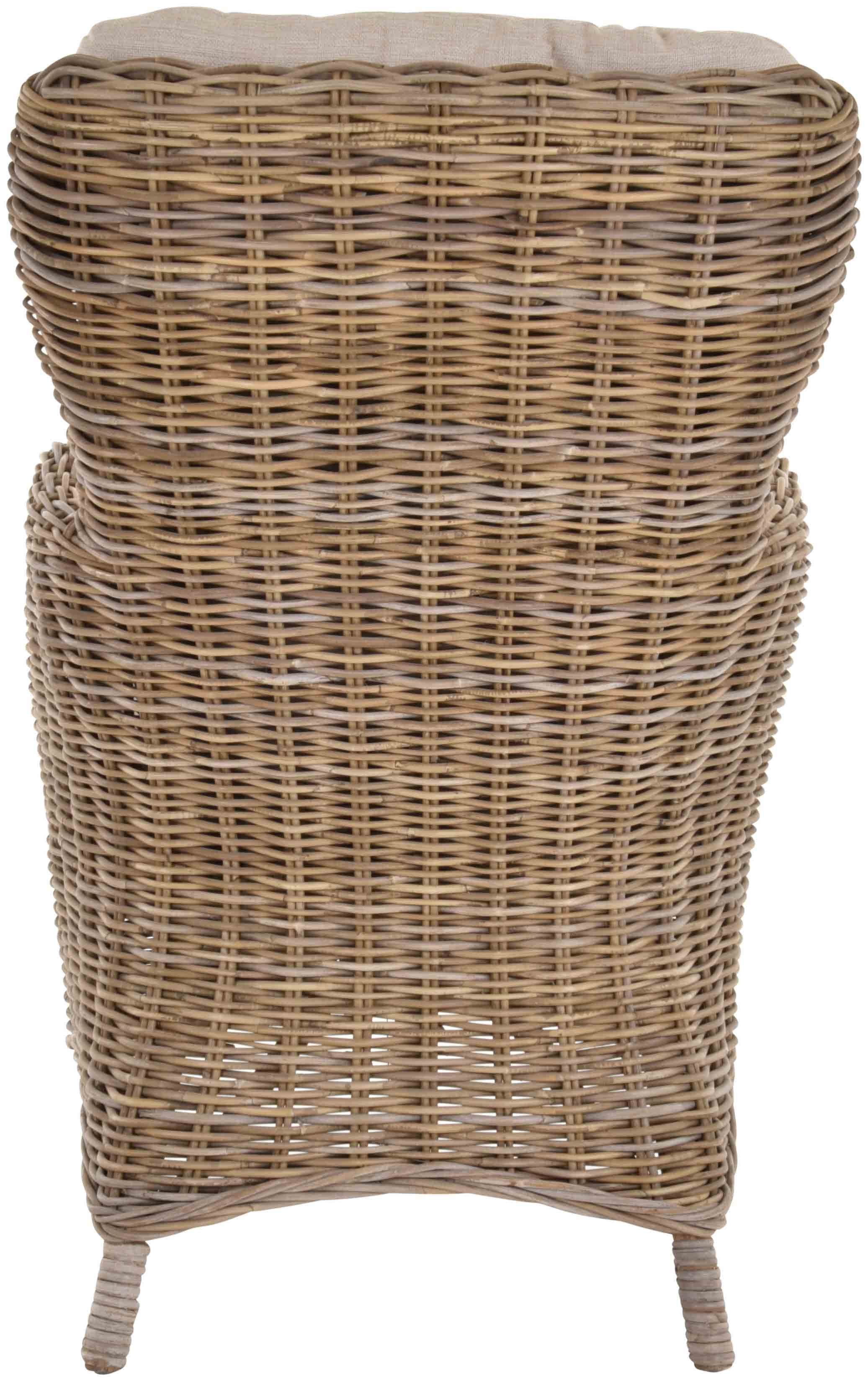Krines Home Ohrensessel 2er Set Moderner Rattan Wintergartensessel mit hoher Rückenlehne (2er-Set, 2-St., 2er-Set), Ohrenbackensessel Sessel Esszimmer mit Armlehne