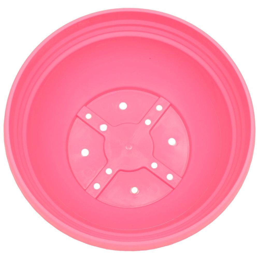 Heimwerkercenter Pflanzschale MePla - 3 Kunststoff UV-beständigem Pink, Bodenloch wetterfest ø19 aus ORION Stück mit Pflanzschale cm