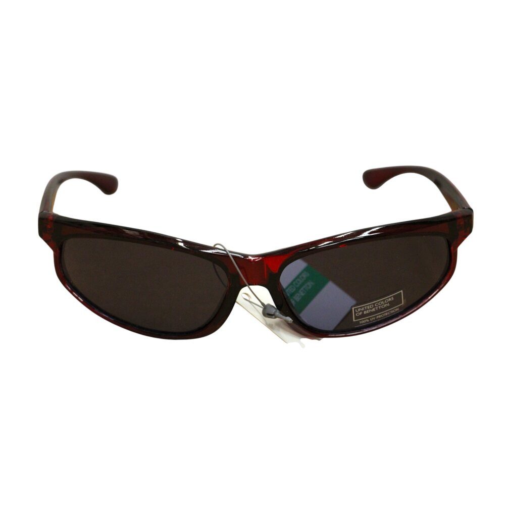 United Colors of Benetton Sonnenbrille Vereinigte Farben der Sonnenbrille Rot Cat`s Eye Unisex