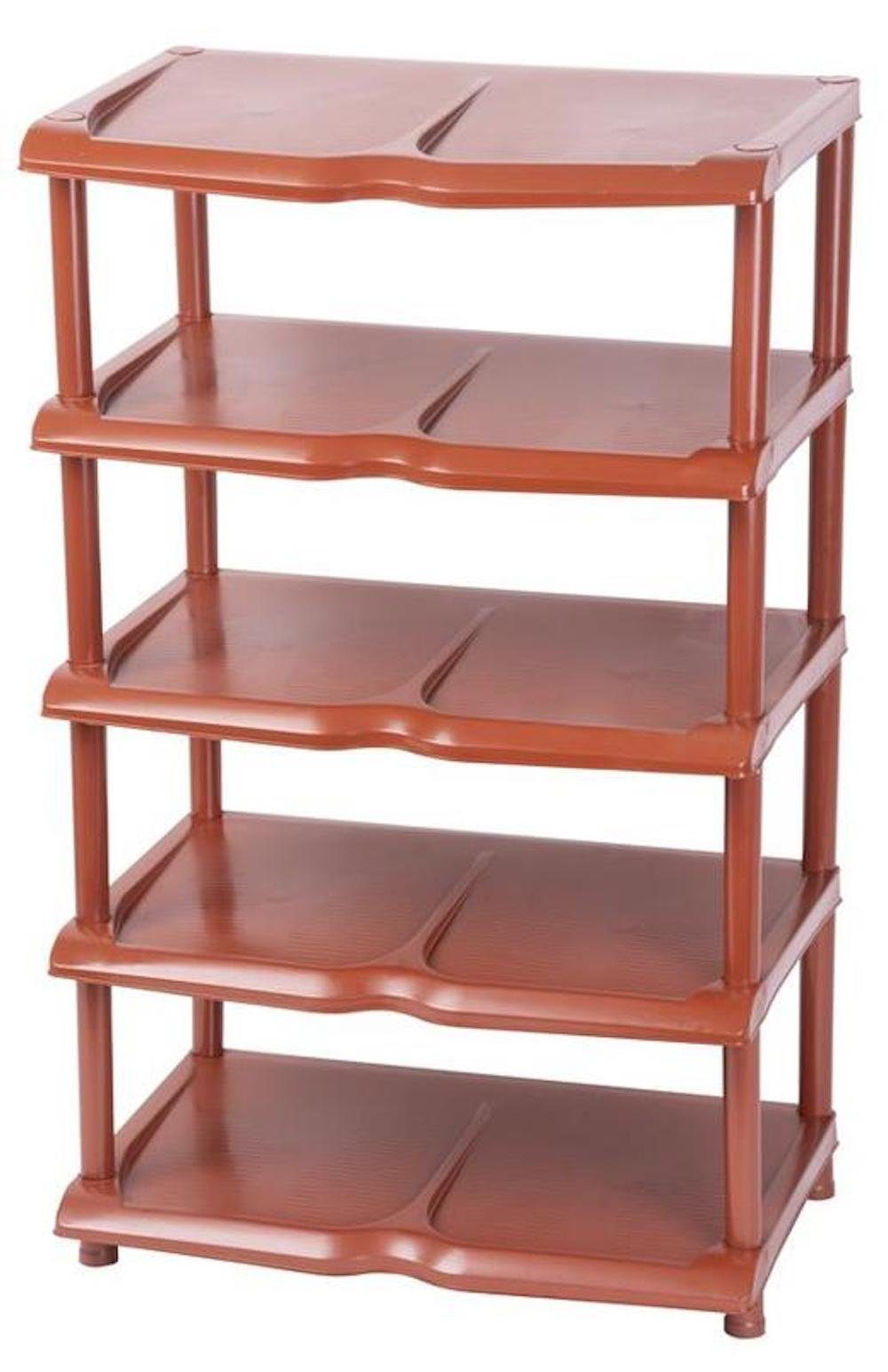 PROREGAL® Standregal Kunststoffschuhregal l Oxford, 5 günstig online kaufen
