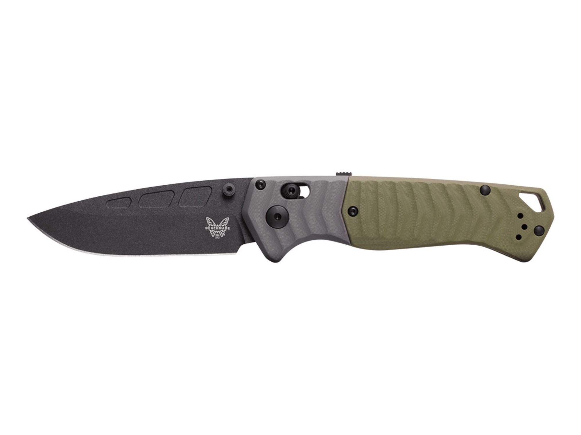 Taschenmesser Benchmade 593BK PSK, MagnaCut, Gray/ Green G10