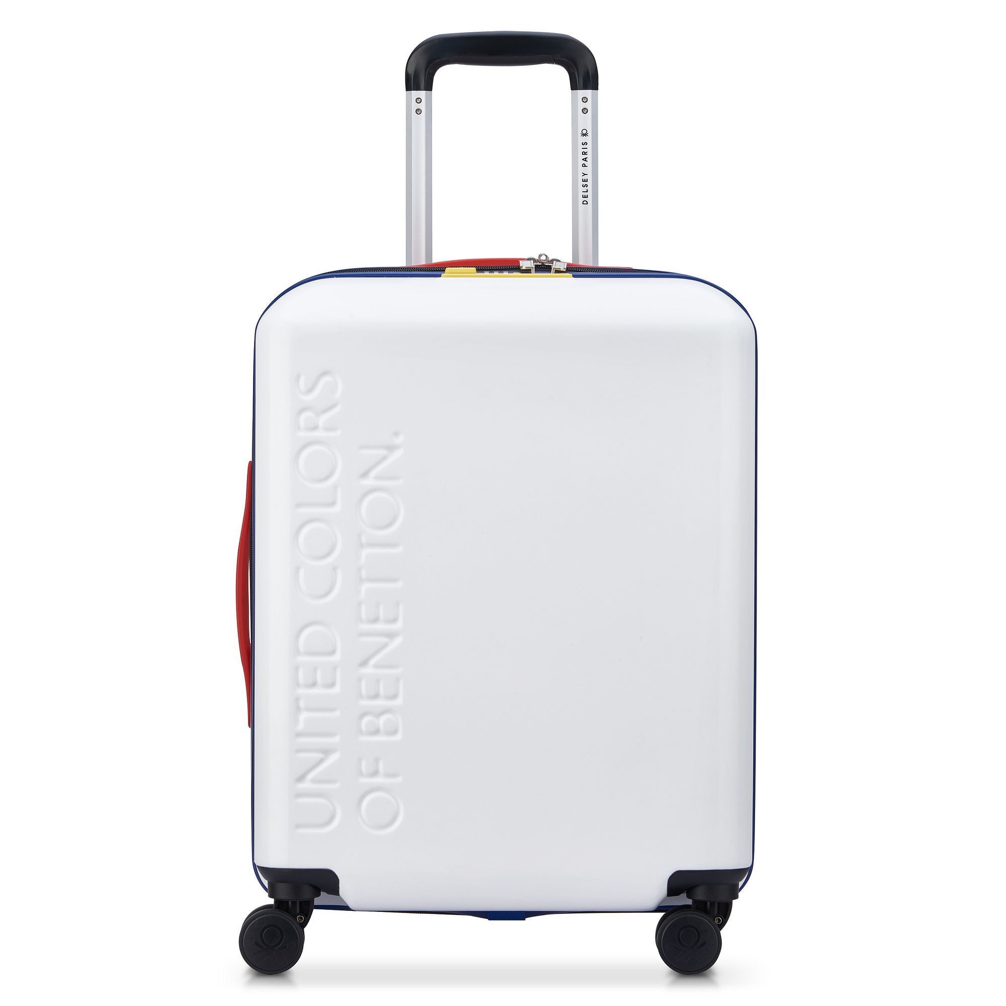 Delsey Paris Handgepäck-Trolley Delsey Paris x United Colors of Benetton, 4 Rollen, ABS