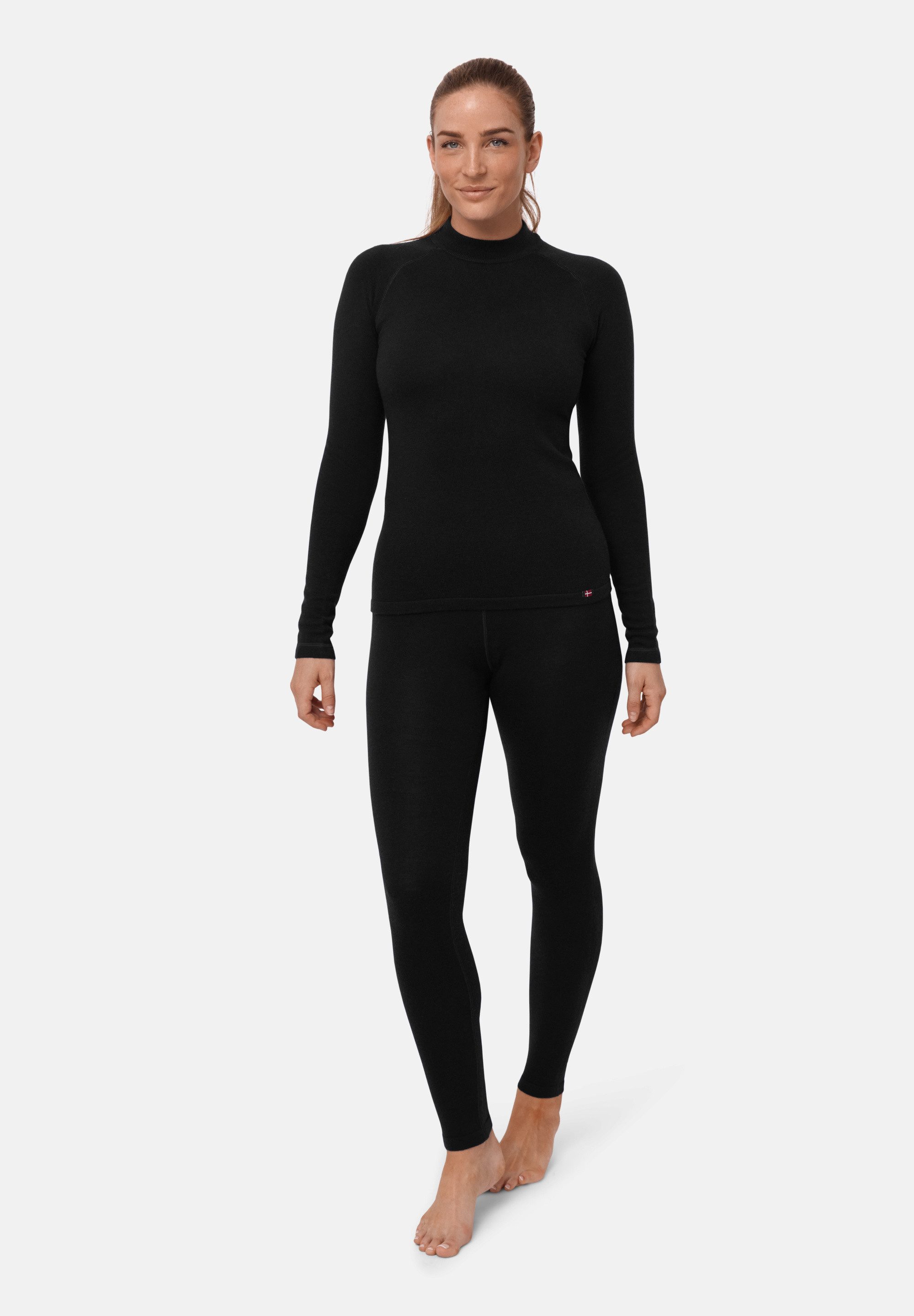 DANISH ENDURANCE Funktionsshirt Extreme Baselayer Merino Thermounterwäsche Damen, warm & atmungsaktiv