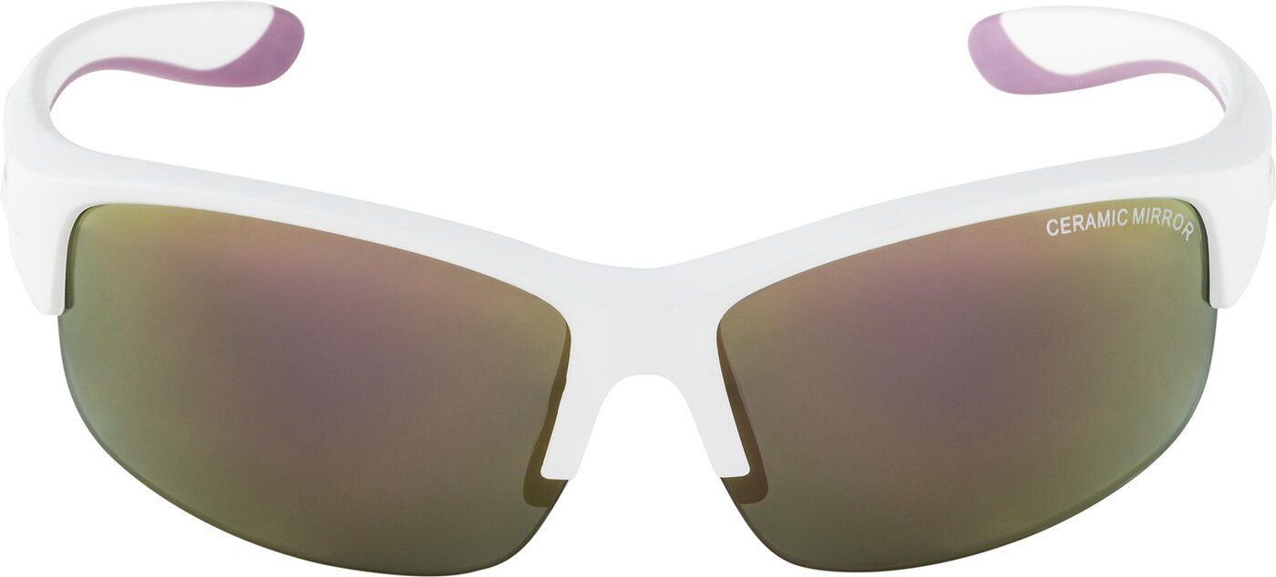 Alpina Sports Sonnenbrille FLEXXY YOUTH HR 310 white purple matt