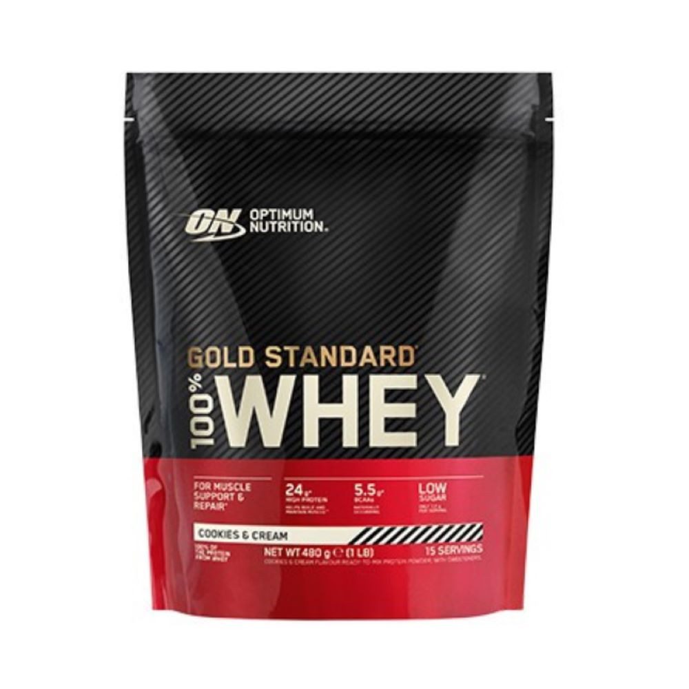 Optimum Nutrition Optimum Nutrition 100 % Whey Gold Standard 450g Pulver, 450 g, Enthält Molkeneiweißisolat
