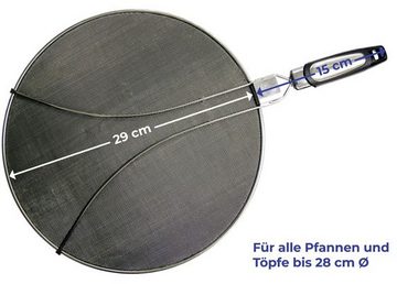 Maximex Spritzschutzdeckel, geruchsabsorbierend, für Durchmesser bis 28 cm