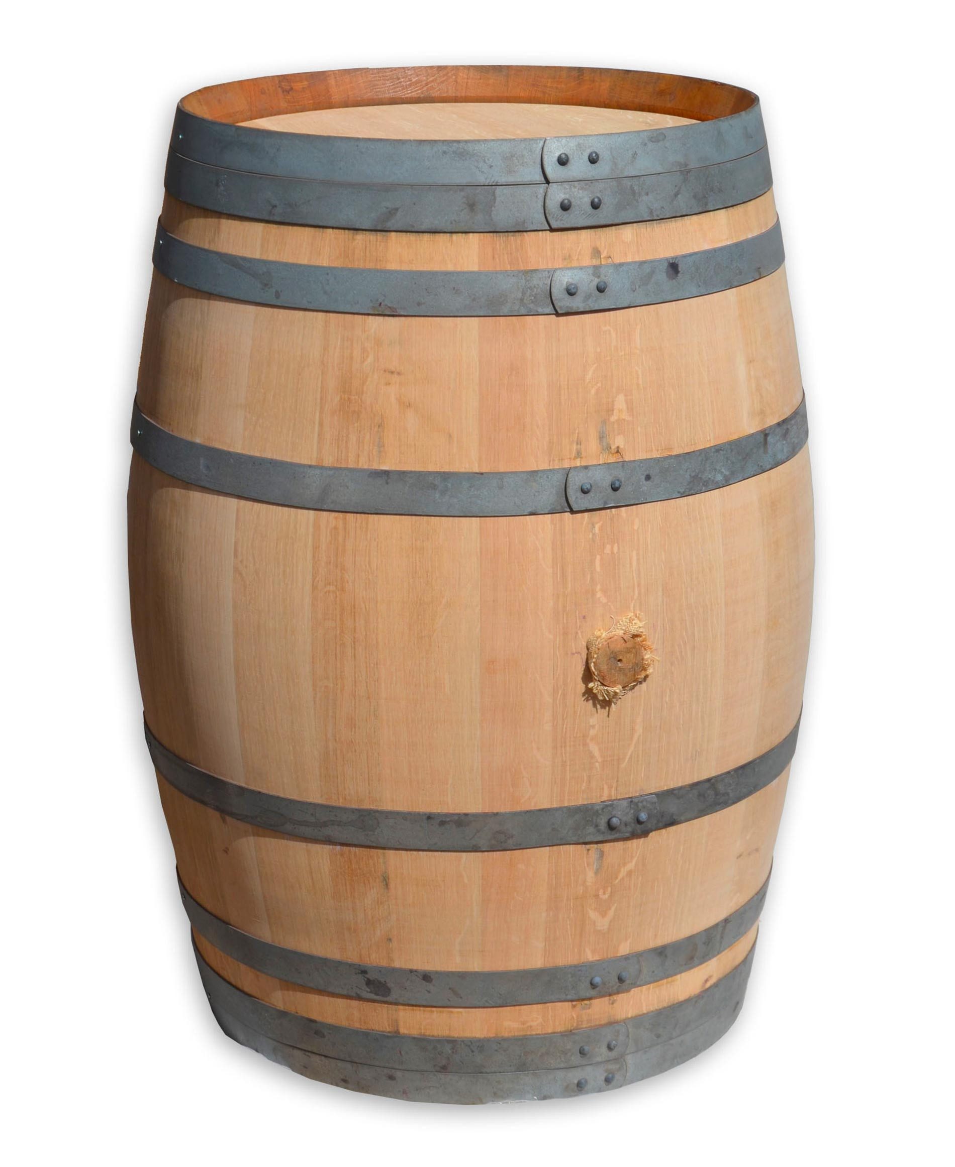 Temesso Stehtisch 225L GESCHLIFFENES Weinfass, Barriquefass als Stehtisch