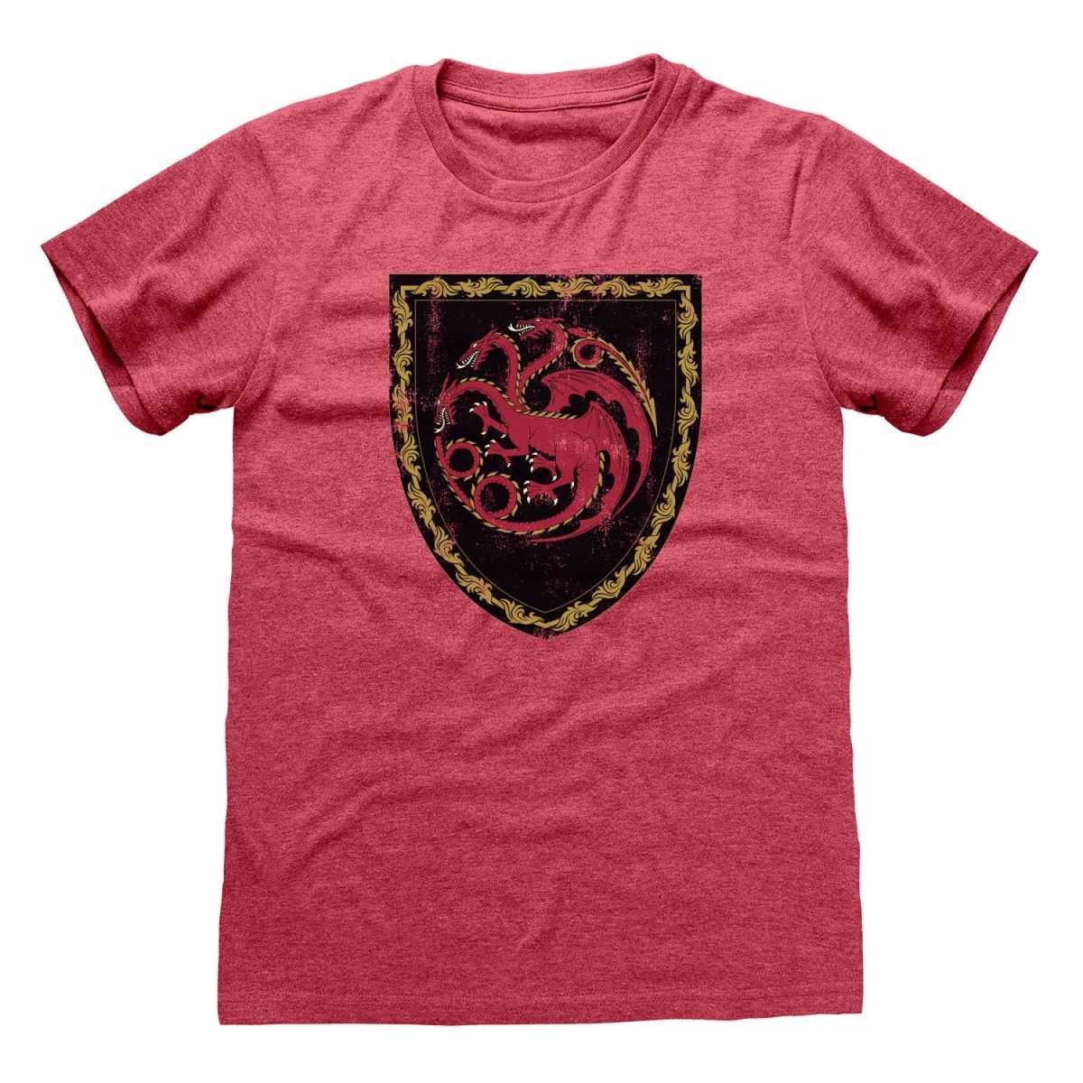 Game of Thrones T-Shirt House Of The Dragon – Targaryen Crest (Unisex) Grösse M-L-XL-XXL neu Top