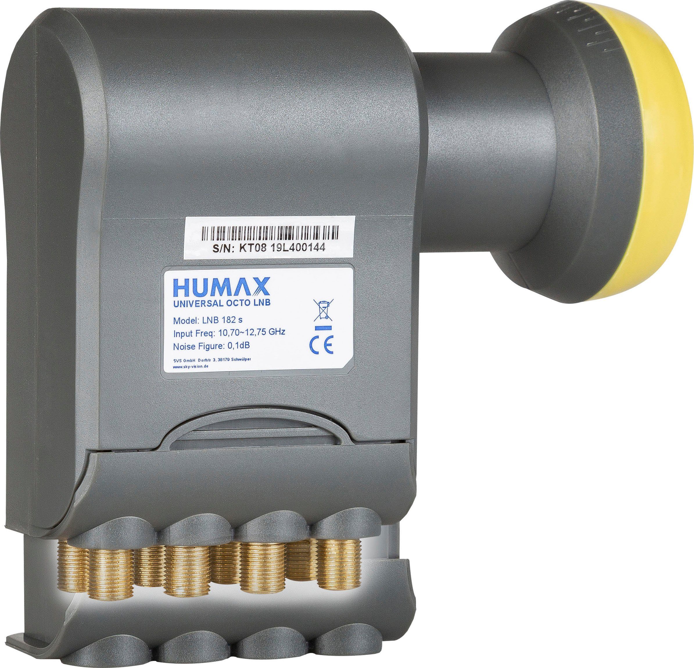 Humax LNB SAT-Antenne LNB Octo Gold Universal 182s