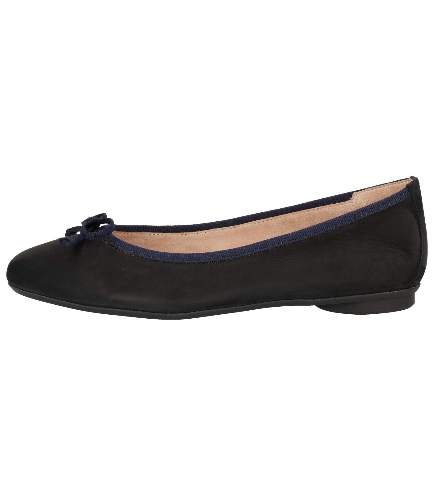 Paul Green Ballerinas Samt Ballerina Blau