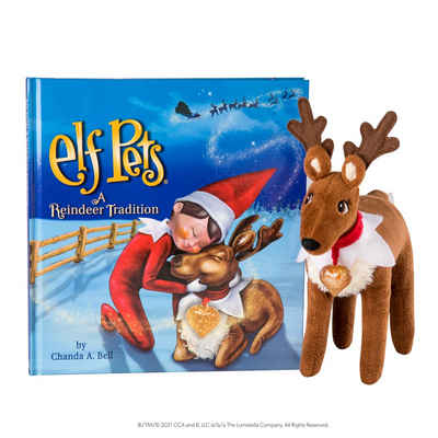 Elf on the Shelf Stoffpuppe The Elf on the Shelf® Elf Pets® - Box Set Rentier