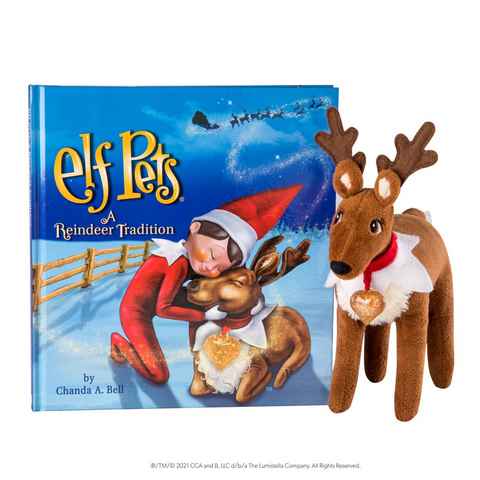 Elf on the Shelf Stoffpuppe The Elf on the Shelf® Elf Pets® - Box Set Rentier