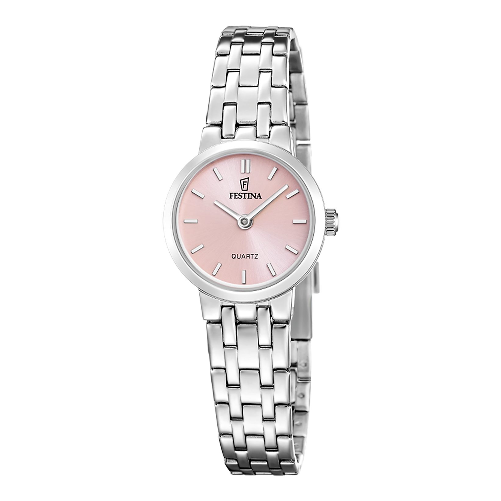 Festina Quarzuhr Mademoiselle F20746_2, Armbanduhr, Damenuhr, Edelstahlarmband, analog