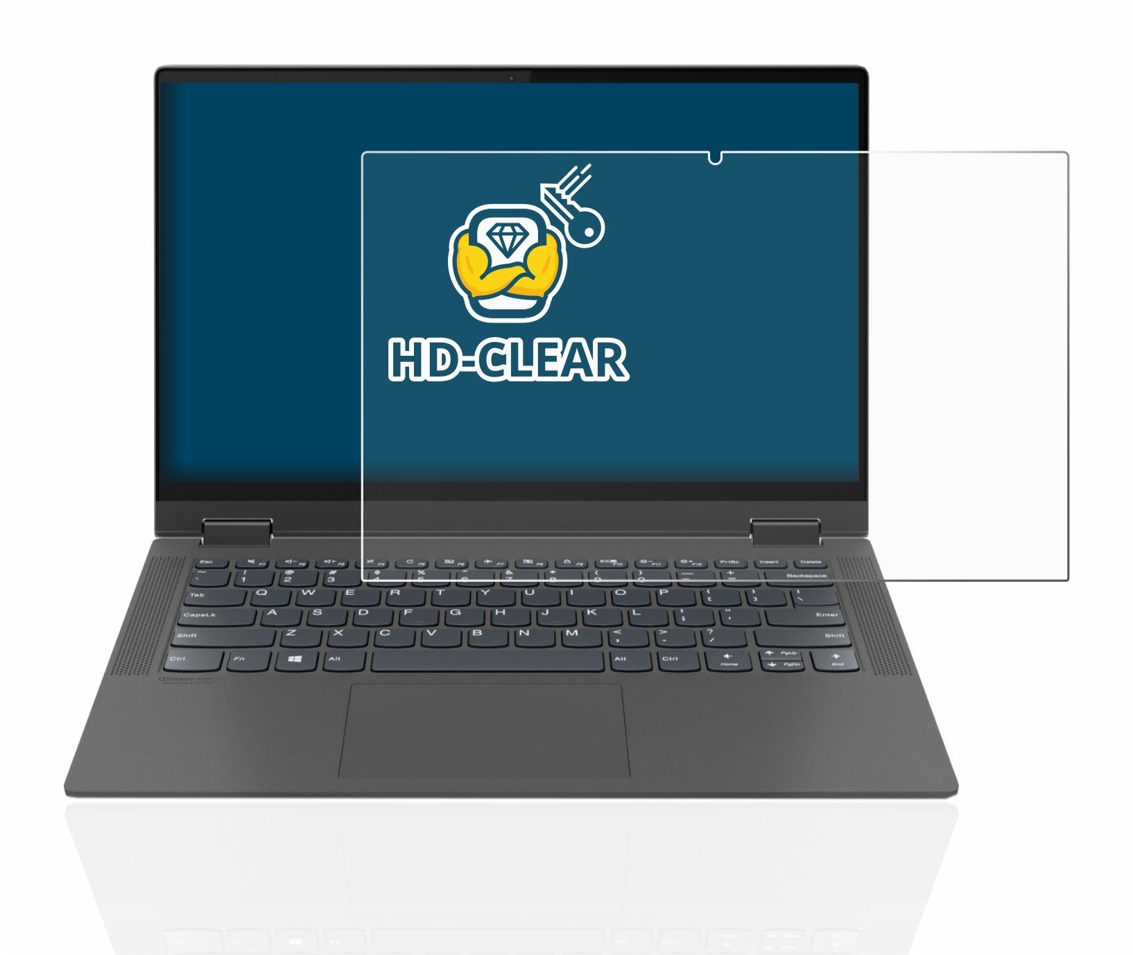 BROTECT Displayschutzfolie Schutzfolie für Lenovo IdeaPad Flex 5 14" 2020, Displayschutz Schutz Folie Klar Transparent