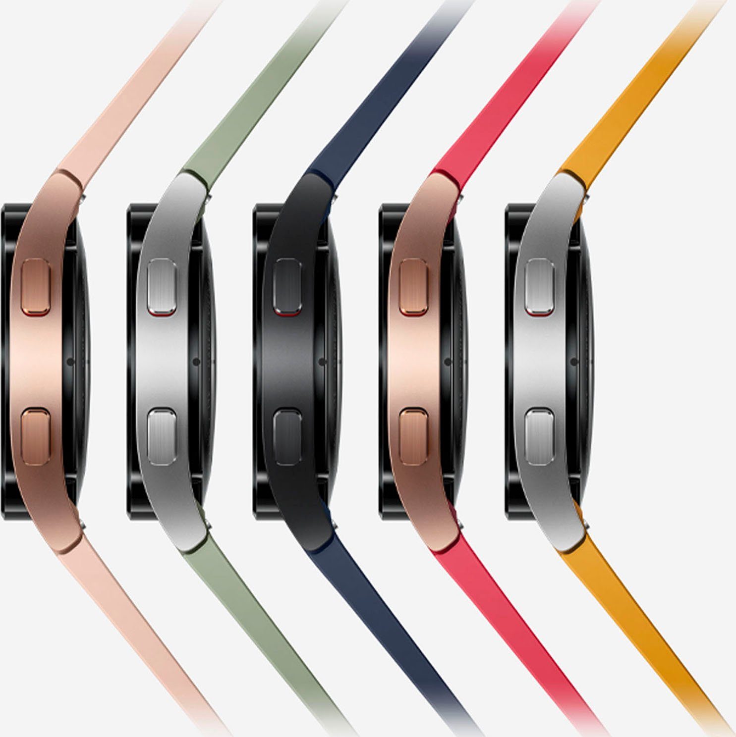 Samsung Galaxy Watch 4 Fitness Google), Tracker, Zoll, 44mm silber Fitness Wear LTE Uhr, OS Smartwatch | Gesundheitsfunktionen by (1,4 Silber