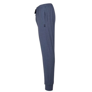 CECEBA Schlafhose CECEBA Herren Lange-Hose blau melange (1-tlg)