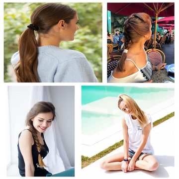 HYTIREBY Haarband Elasitc Haargummis für Damen und Mädchen, Baumwollbänder,8 Stück, 8-tlg.