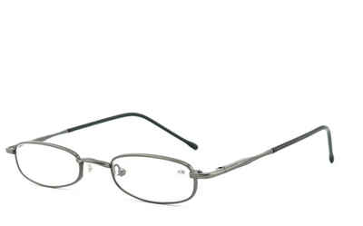 EYESTUFF Lesebrille Lesebrille schwarz-chrom, Brillenbügel mit hochwertigen Flex-Scharnieren
