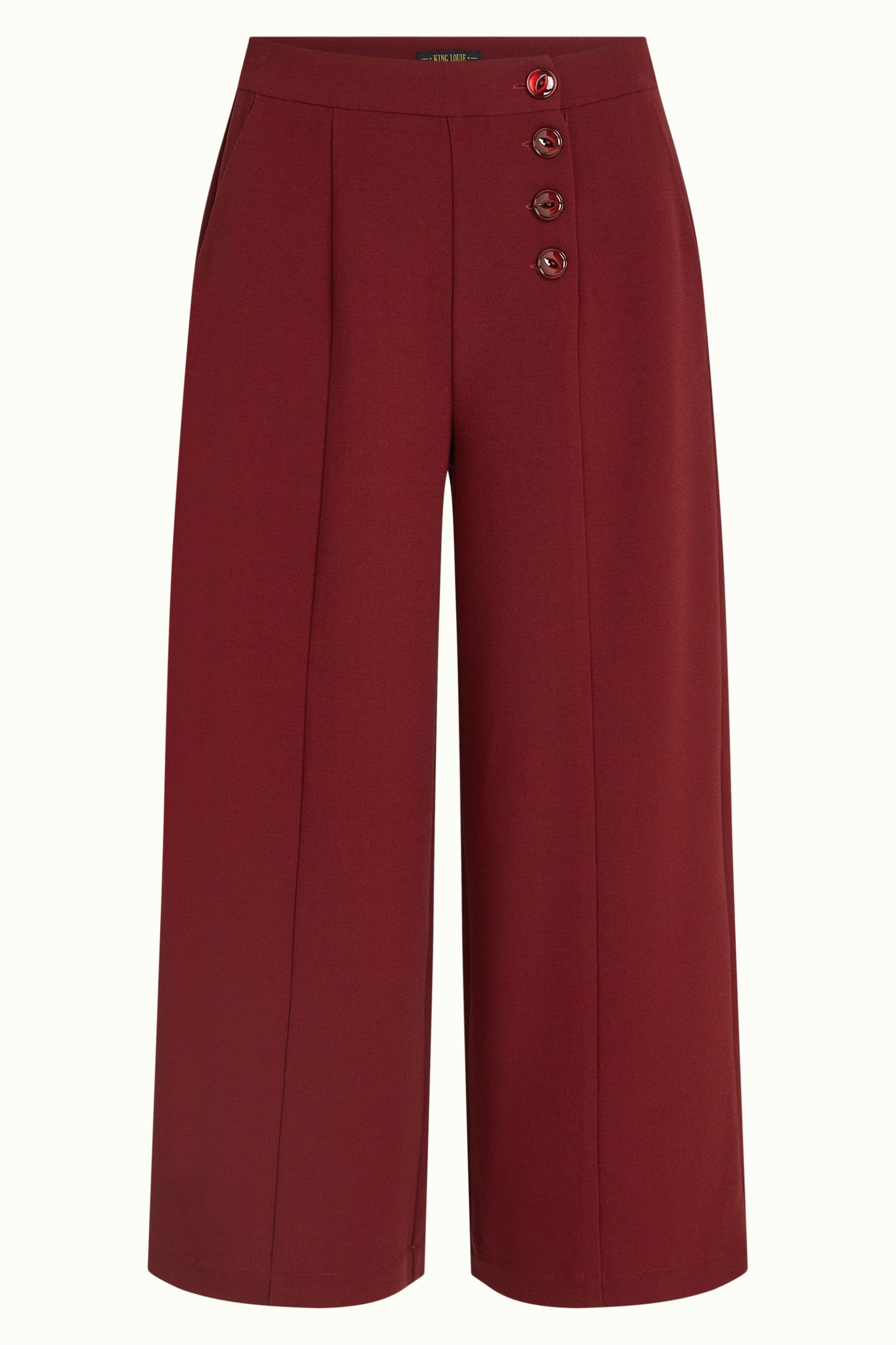 King Louie Stoffhose Modische King Louie Damen Culotte – Melody Pants