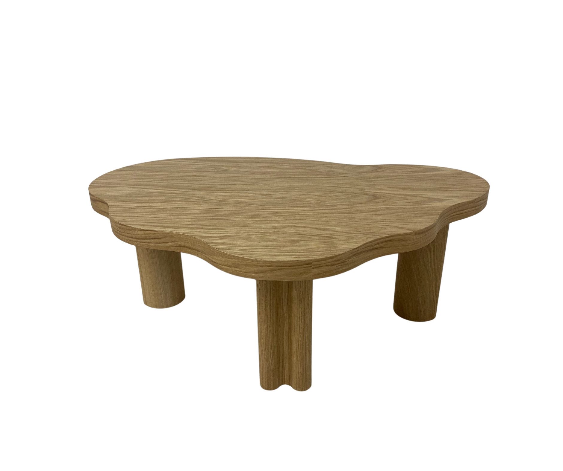 Kaiser Möbel Ablagetisch Kaffeetisch ORGANICA natürliche Qualität, solide und modern (Einzeltisch), Designerplatte, skulpturale Form