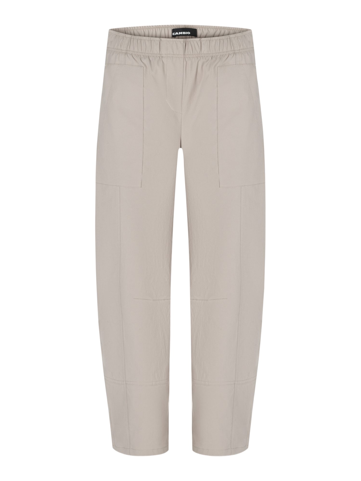 Cambio Stoffhose natur,Casual,Polyester,Unifarben,Casual Fit,Mittel