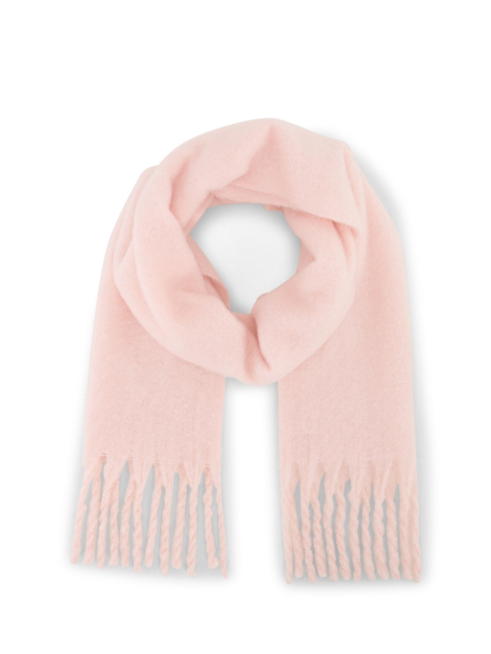 TOM TAILOR Strickschal Accessoire, Cosy Schal mit Fransen