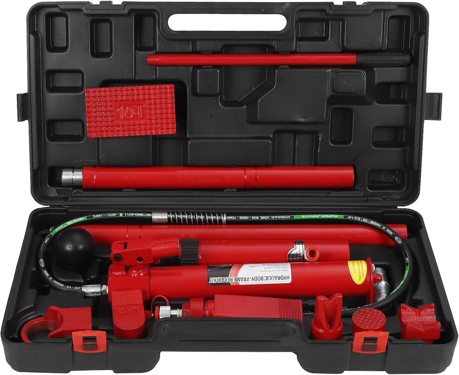 GarveeMore Hydraulikheber 4-Tonnen-Hydraulikset mit 1,4 m Ölschlauch