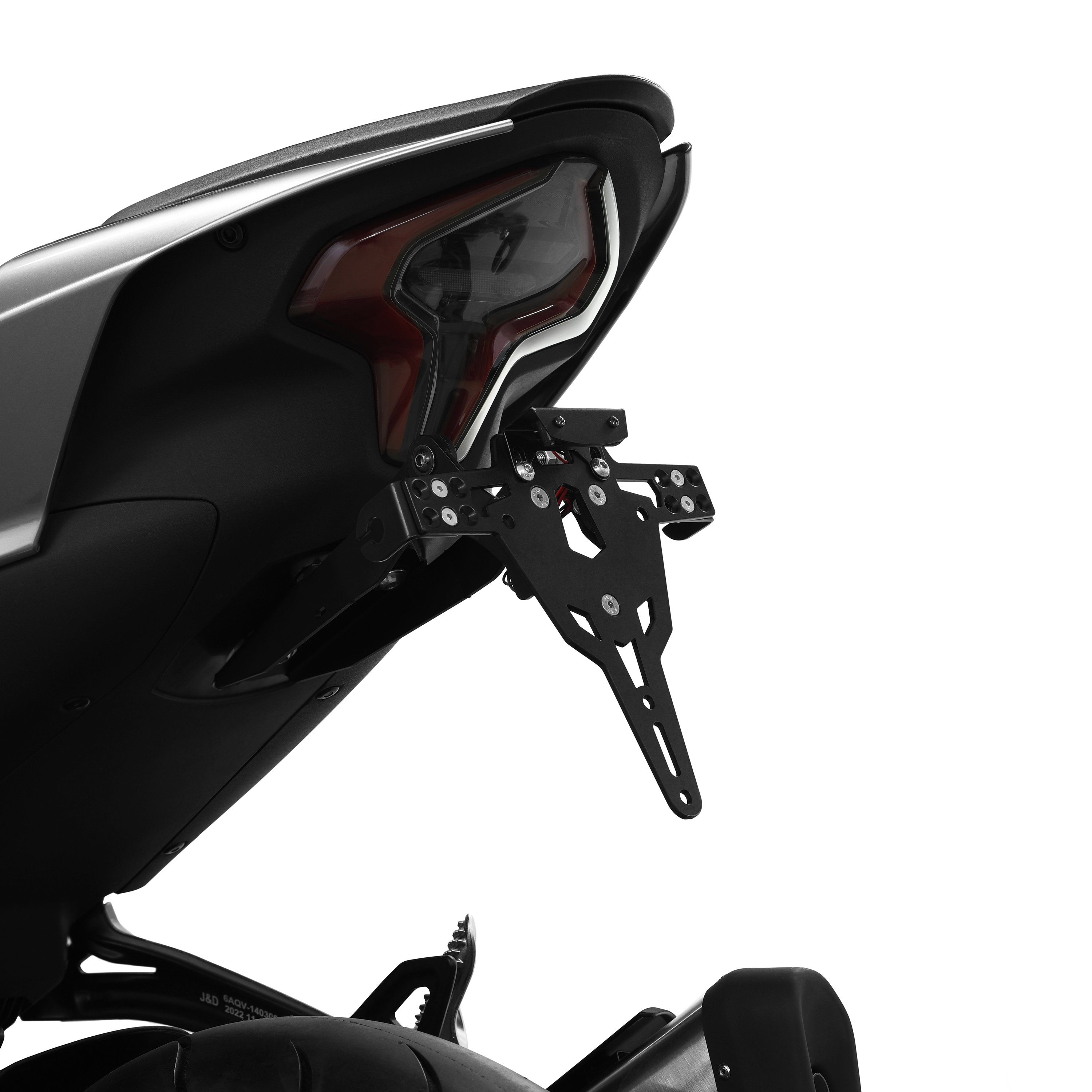 ZIEGER Kennzeichenhalter Pro Kennzeichenhalter für CFMoto 450SR