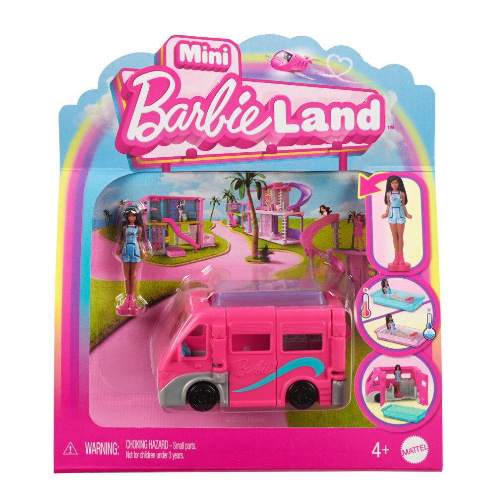 Mattel® Anziehpuppe Barbie Mini BarbieLand Dreamcamper