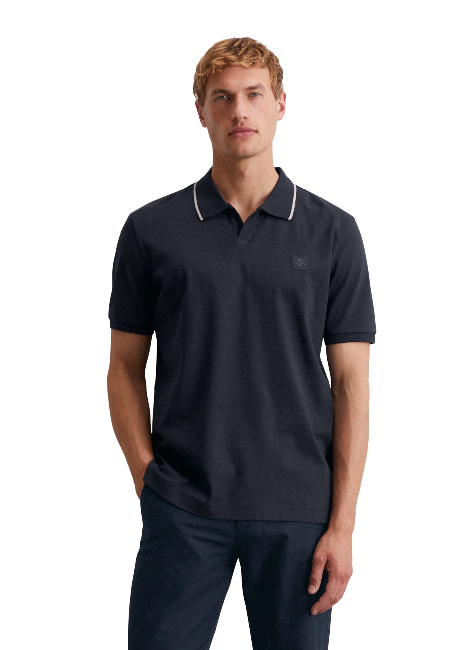 Marc O'Polo Poloshirt aus weicher Bio-Baumwolle günstig online kaufen