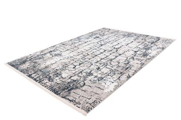 Teppich Kurzflorteppich Wahie 100 Grau 80 x 150 cm, Qiyano, rechteckig, Höhe: 0.12 mm