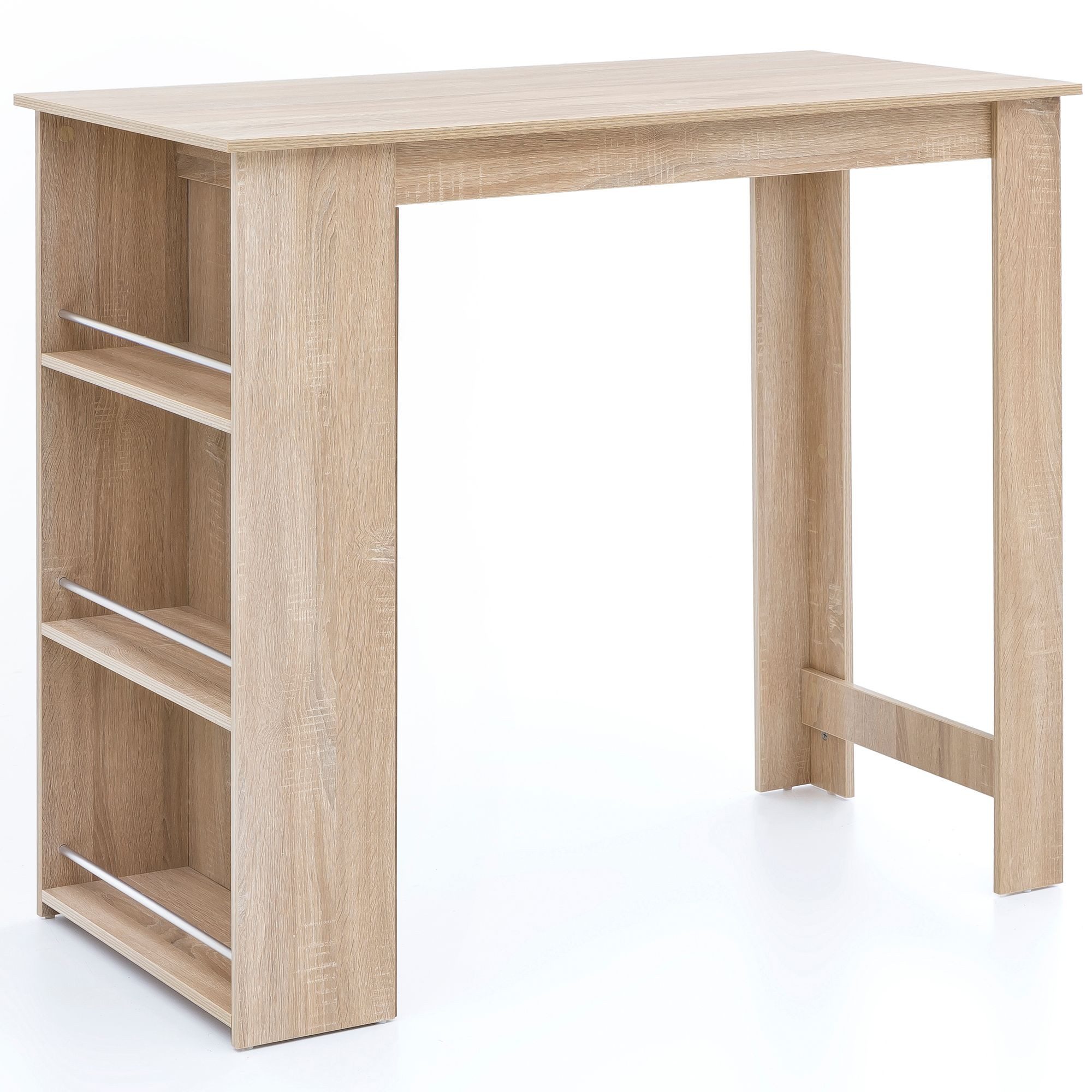 Wohnling Bartisch Stehtisch Sonoma Eiche Küchenbartisch günstig online kaufen