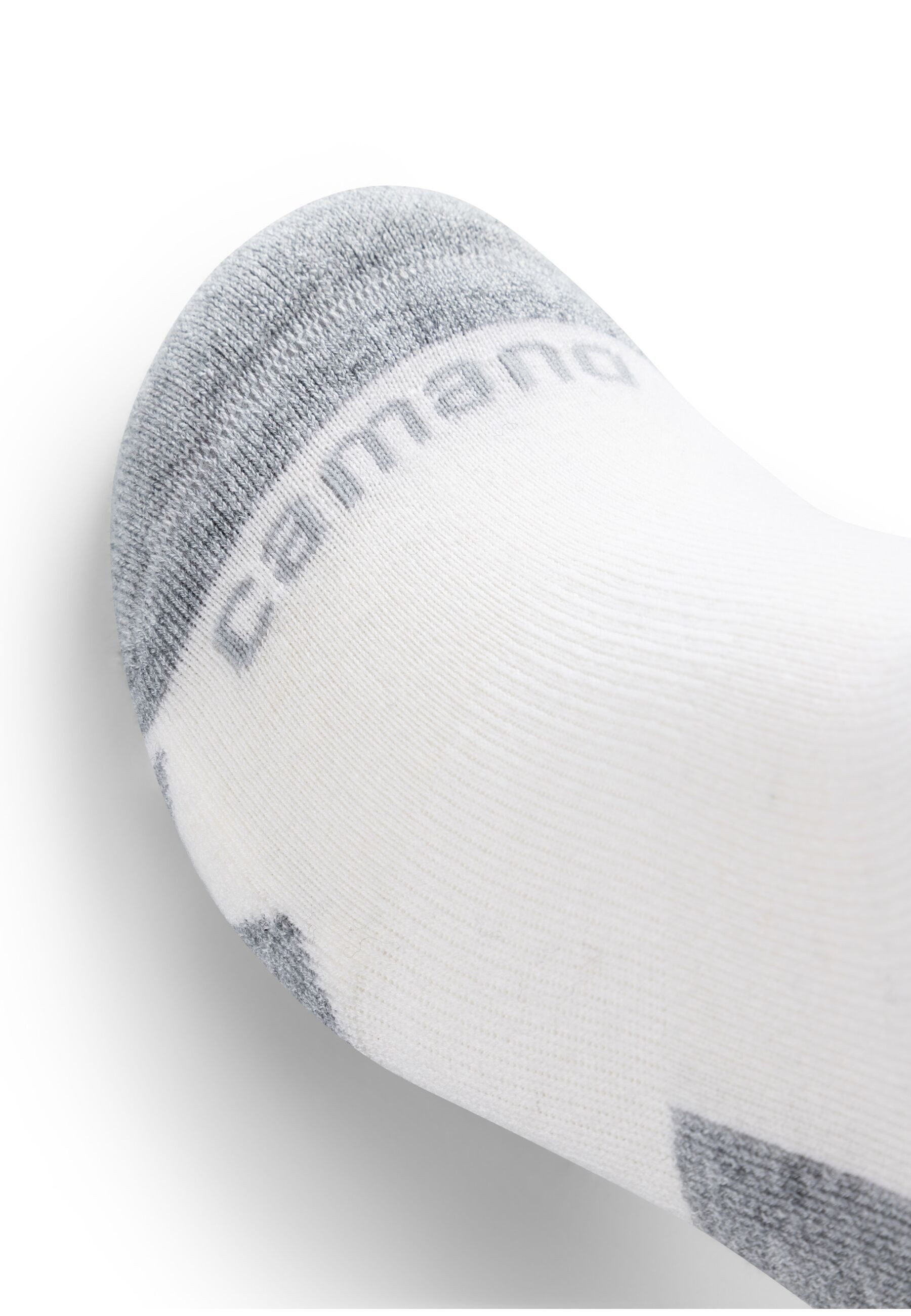Camano Socken performance merino wool reflective 1er Pack 1er Pack Mesh-Belüftungfür perfektes Fußklima, mit Mittelfuß-Bogenhalt