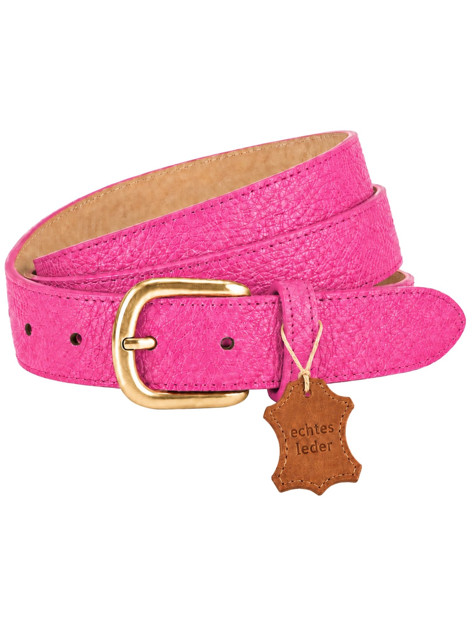 Adel Bags Ledergürtel Damen Gürtel, 3 cm Breit, verschiedene Farben,Hergestellt in Italien