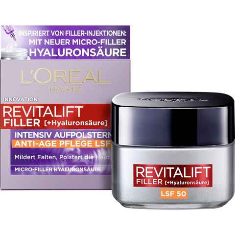 L'ORÉAL PARIS Tagescreme Revitalift Filler Tag LSF 50