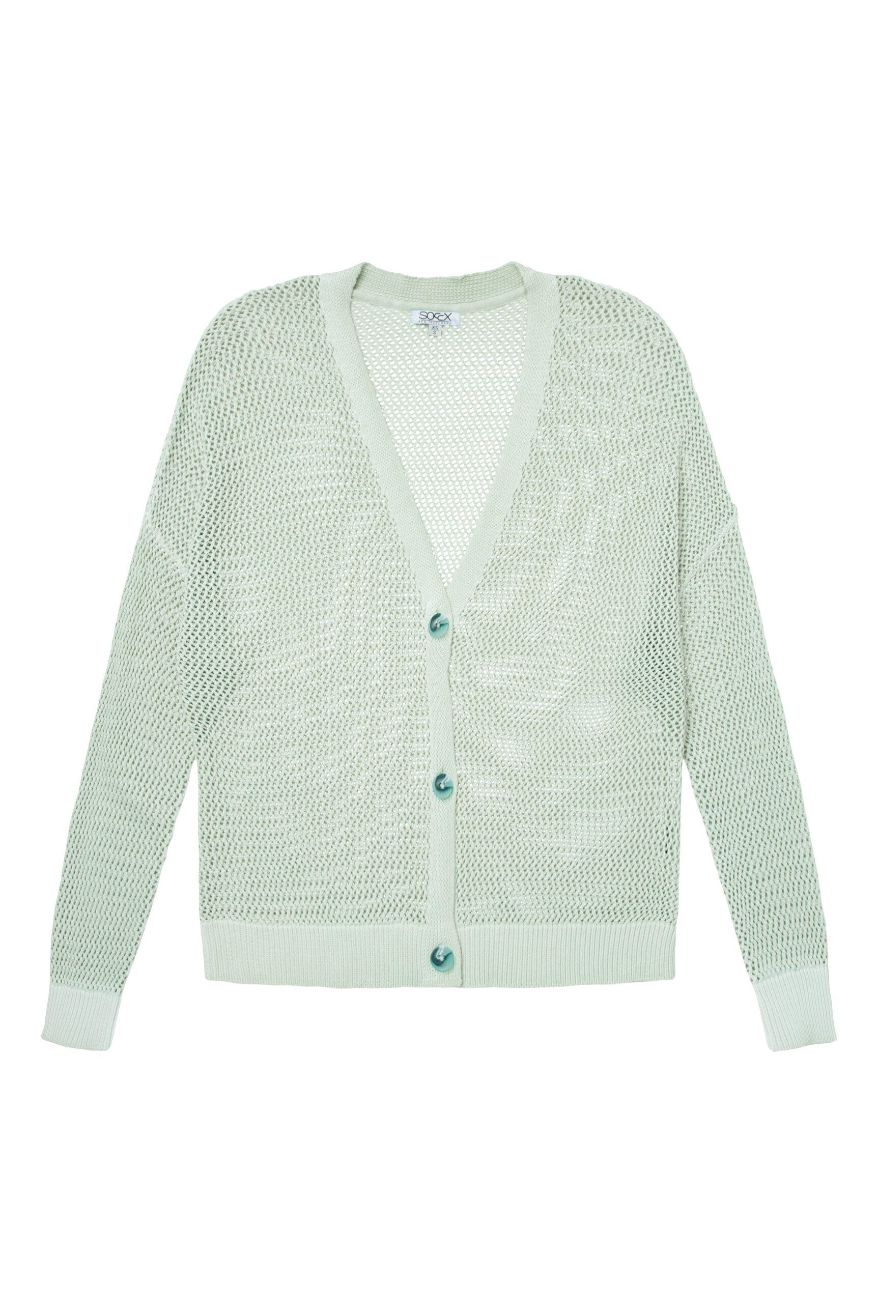 SOCCX Strickjacke, mit Baumwolle günstig online kaufen