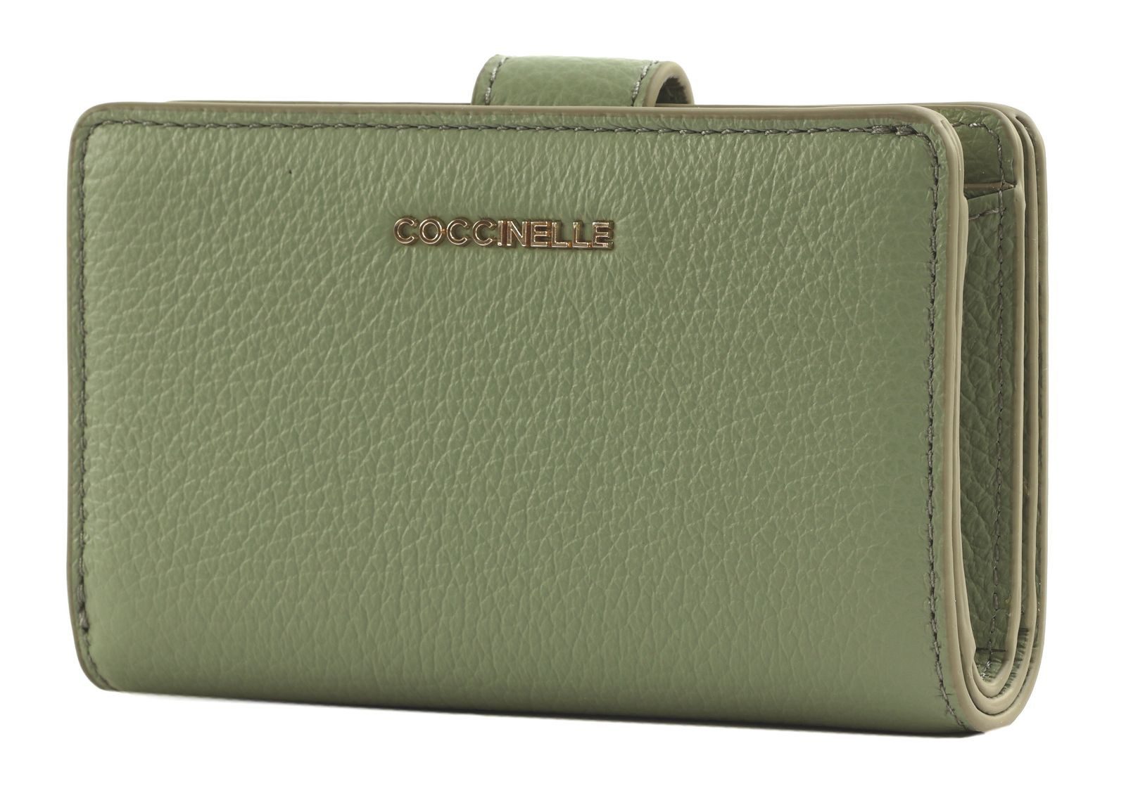 COCCINELLE Geldbörse Mini Wallet Grained Leather, günstig online kaufen