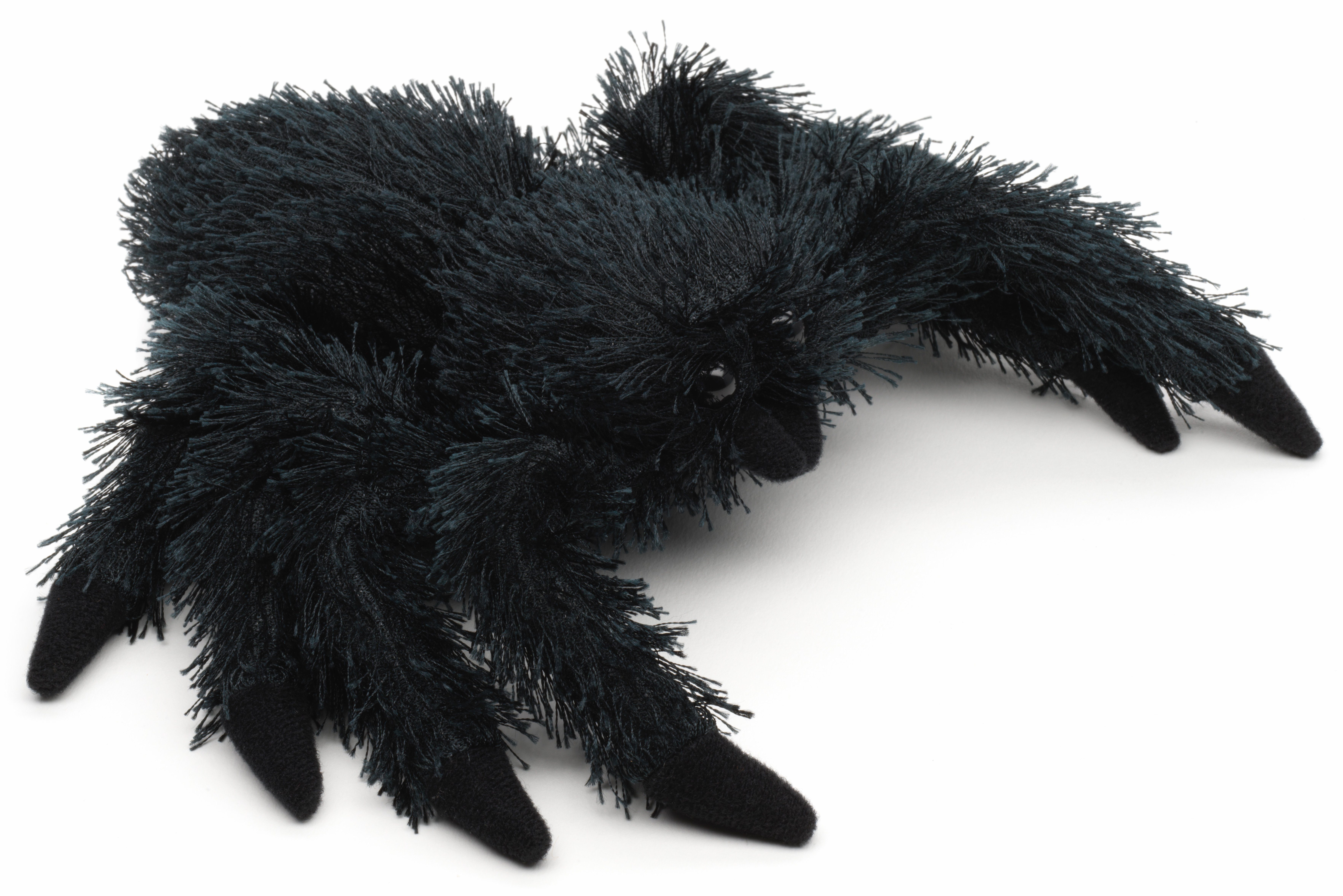 Uni-Toys Kuscheltier Schwarze Spinne - 20 cm (Breite) - Plüschtier, zu 100 günstig online kaufen