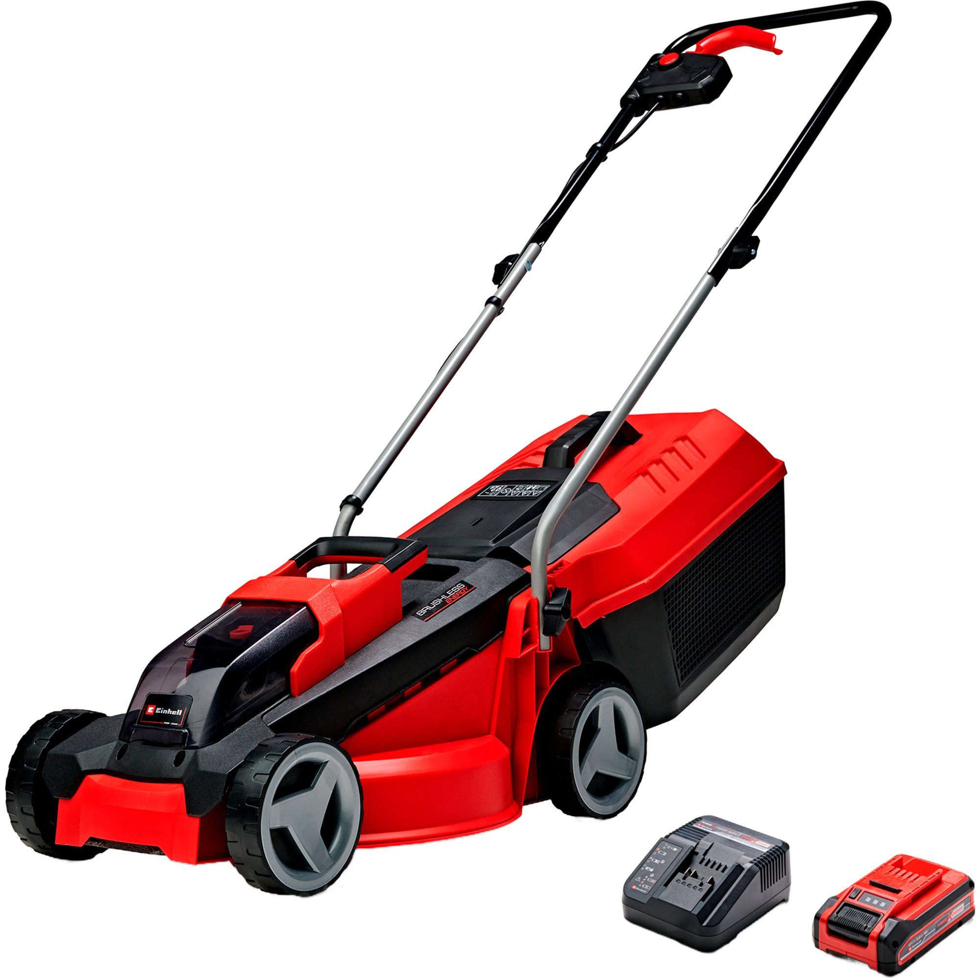 Einhell Akkurasenmäher EINHELL Akku-Rasenmäher GE-CM 18/30 Li, (Li-Ionen, 30 cm Schnittbreite, (Li-Ionen Akku 3,0Ah)