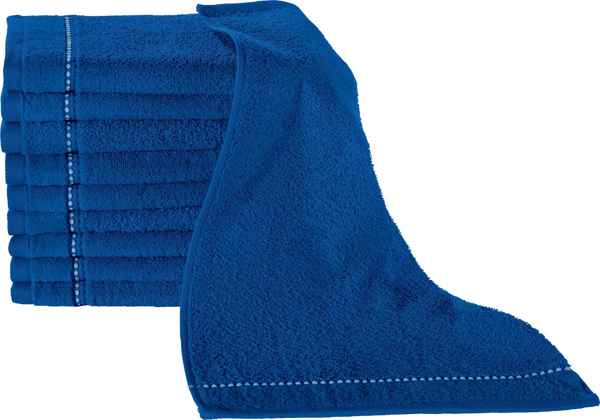 Erwin Müller Gästehandtuch Gästetuch "Mannheim" 10er-Pack, Frottier, Walk-F günstig online kaufen