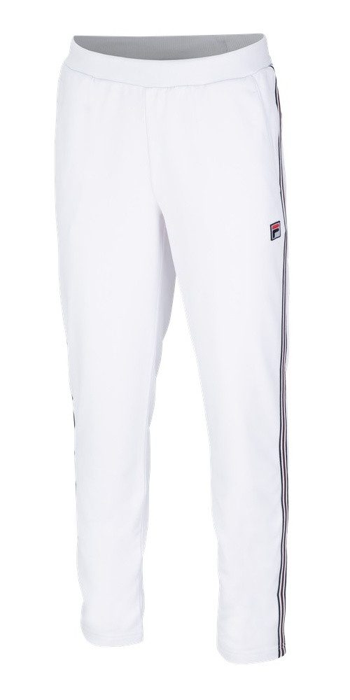 Fila Sporthose Tennishose Pant Daniel (3-Streifen) lang weiss Herren