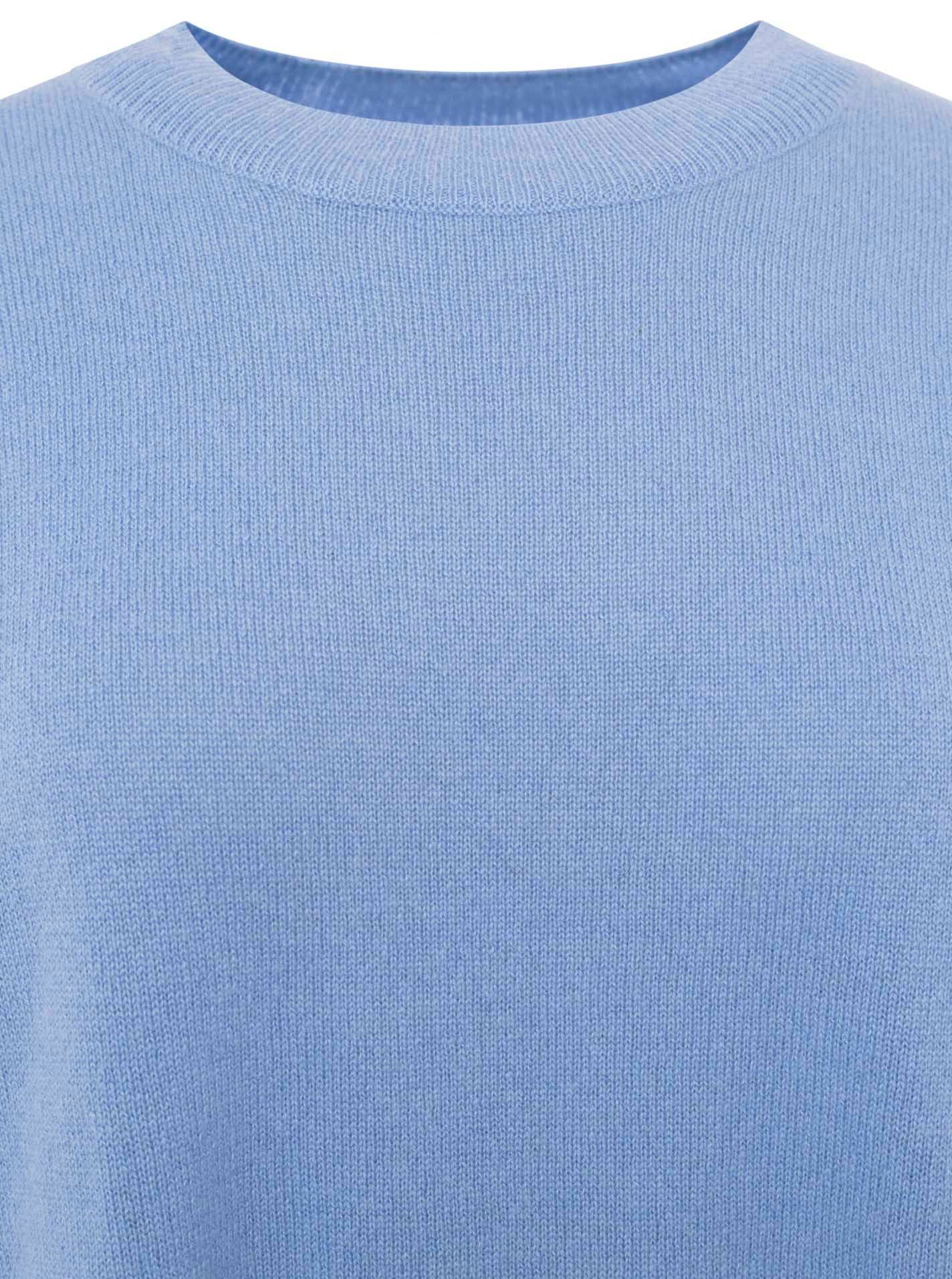 Zwillingsherz Kaschmirpullover Kastiger Rundhalspullover