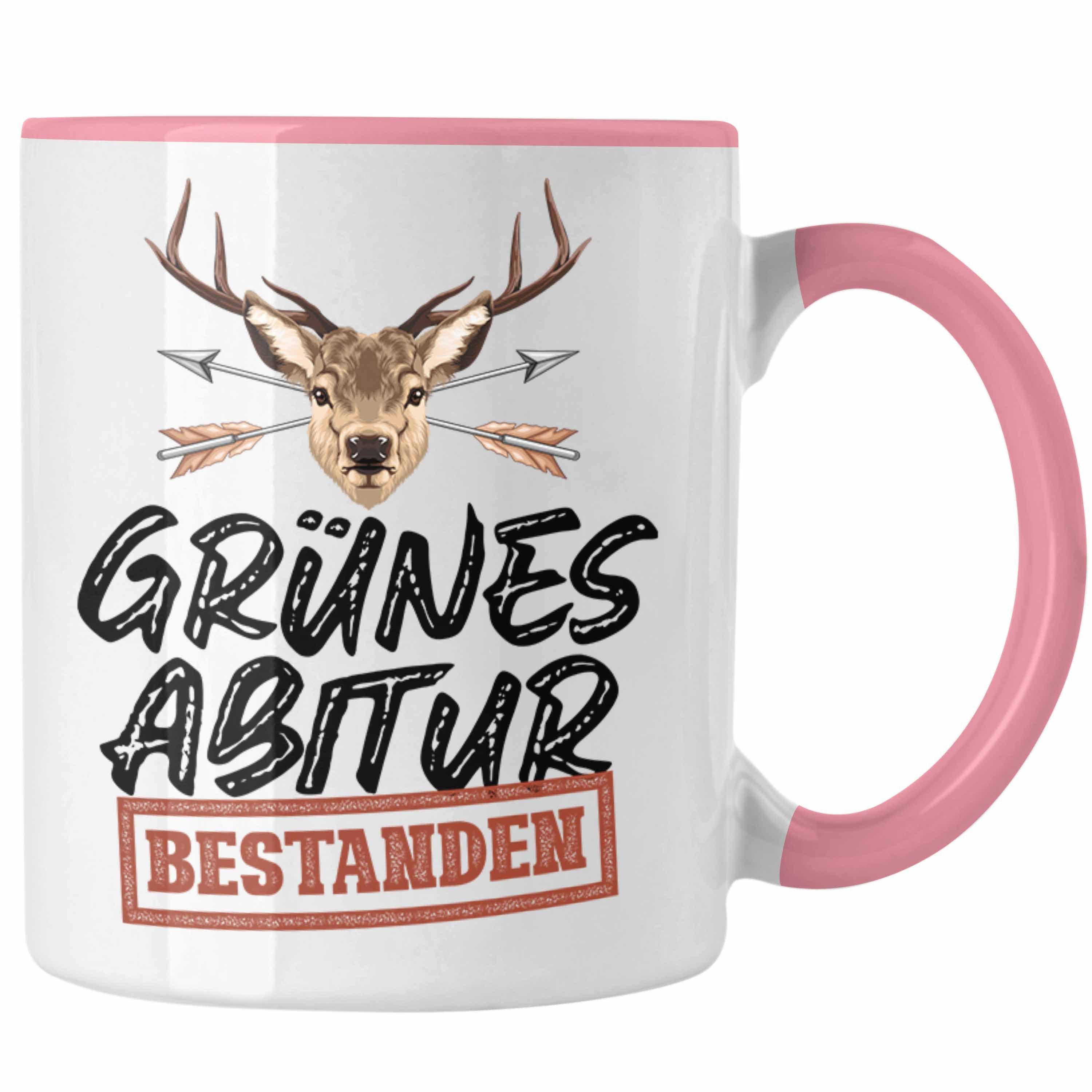Trendation Tasse Jägerprüfung Bestanden Tasse Geschenk Grünes Abitur Jagen Jagdabitur
