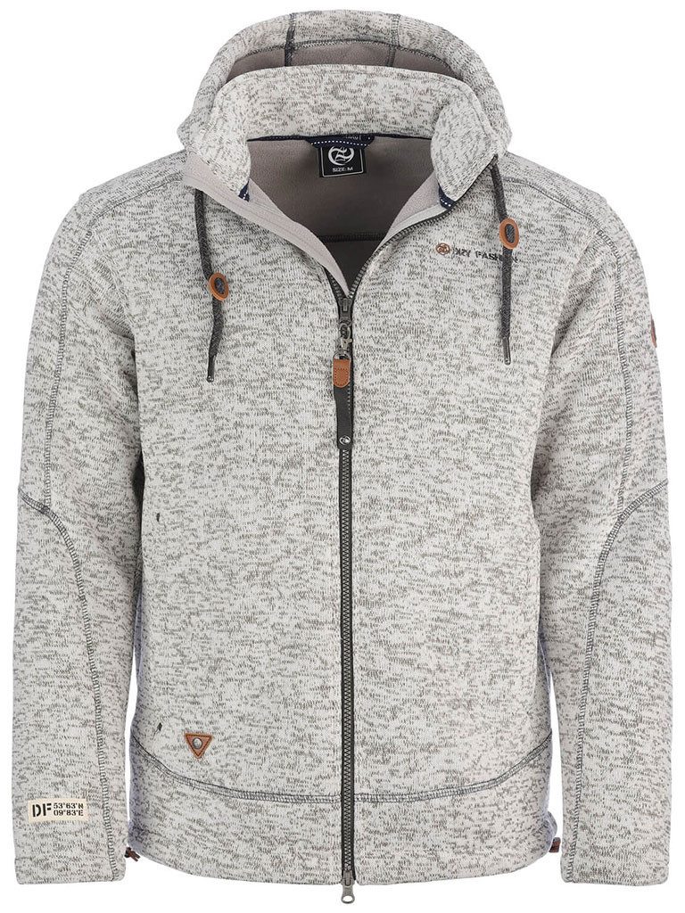 Dry Fashion Fleecejacke Herren Jacke Kappeln günstig online kaufen