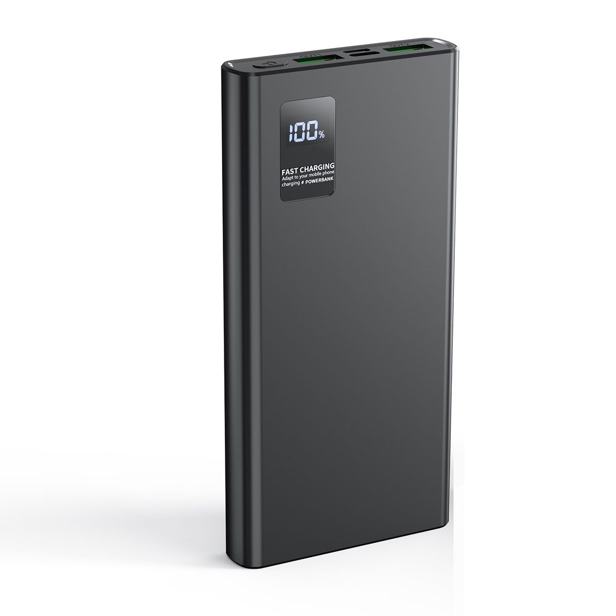 AeroAxis 24000mAh, 22,5W USB-C Schnellladung, 3x Ausgänge (USB-C/USB-A/Micro) Powerbank 24000 mAh, Ideal für Reisen & Notfall, Kompatibel mit allen Smartphones